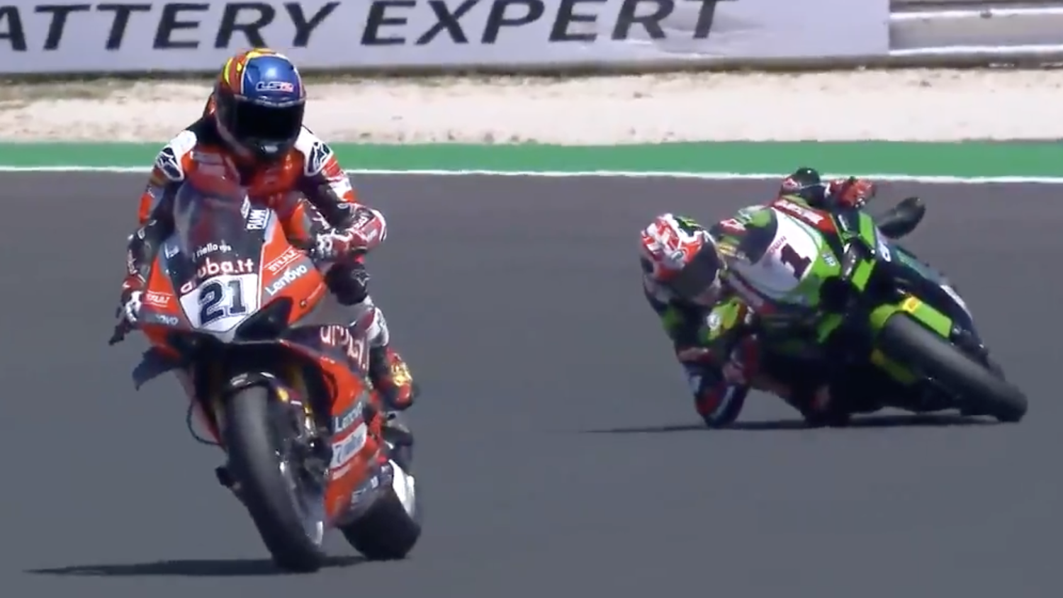 Jonathan Rea, Michael Ruben Rinaldi - Kawasaki, Ducati, WorldSBK 2021